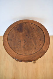 Antique Chinese Hardwood Round Table