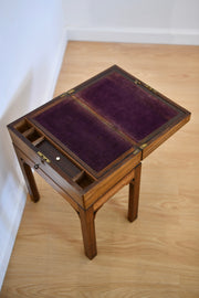 Antique Lap Desk On Stand