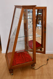 Vintage Mahogany and Glass Display Case