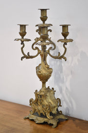 French-Style Bronze Candelabra