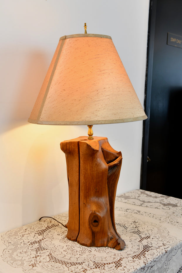 Tree Trunk Table Lamp