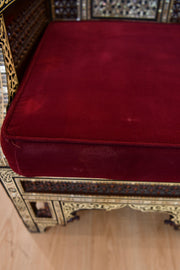 Moorish Mother of Pearl Throne Chair