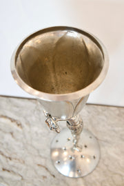 Acrobat Pewter Vase by Piero Figura for Atena, Milan