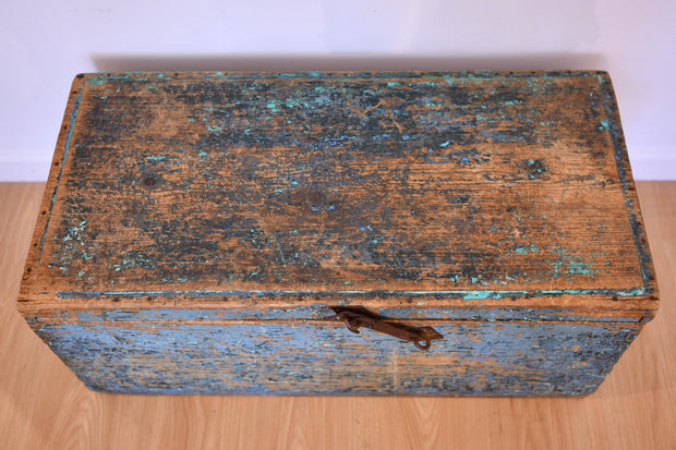Painted and Distressed Trunk