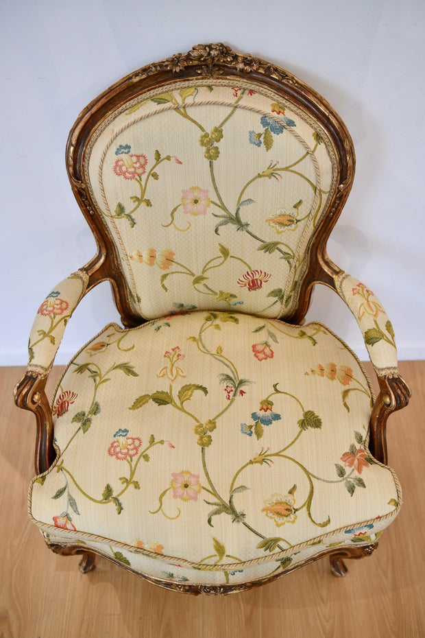 French Armchair Scalamandre Upholestry
