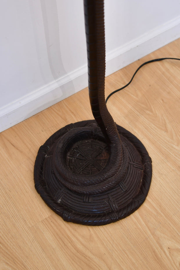 Vintage Snake Floor Lamp