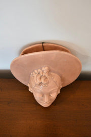 Figural Wall Pocket Vase