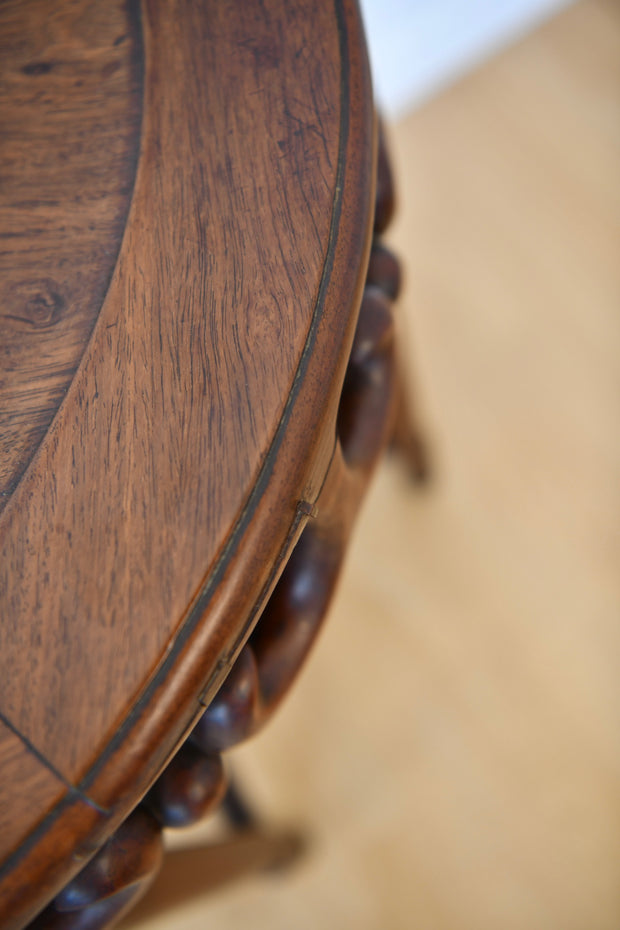 Antique Chinese Hardwood Round Table