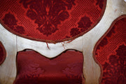 Antique Italian Upholstered Settee