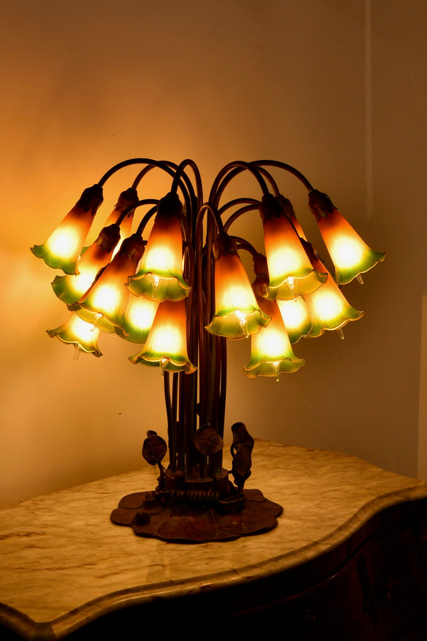 Tiffany Style Lily Table Lamp