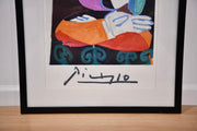 Femme au Balcon After Picasso Limited Edition Lithograph