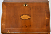 George III Style Inlaid Slant Front Desk