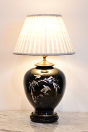 Inlaid Korean Mirror-Back Lamp