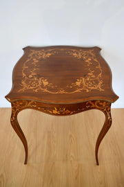 Edwardian Inlaid Table