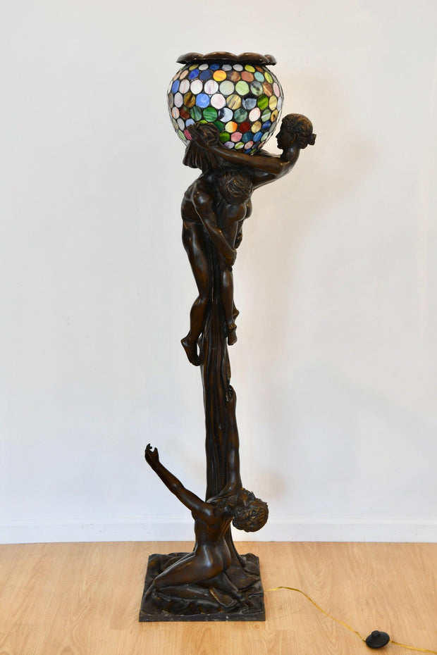 After Gustav Gurschner Floor Lamp