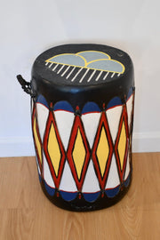 Painted and Decorated Drum
