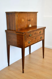 Antique American Mahogany Sheraton Secretary