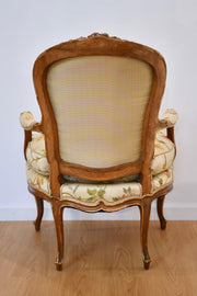 French Armchair Scalamandre Upholestry
