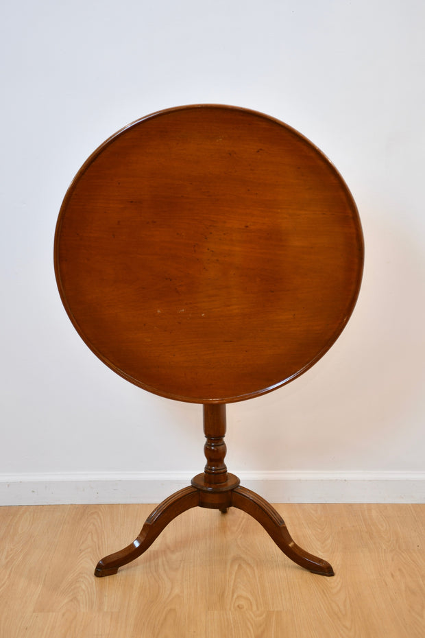 Antique Louis XVI Mahogany Tilt Top Table