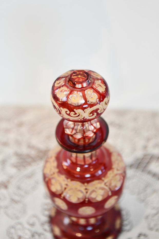 Bohemian Glass Decanter