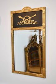 Vintage Gilt & Ebonized Mirror