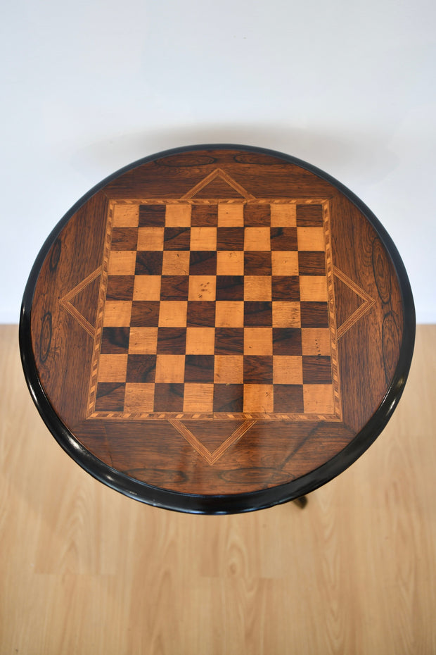 Antique Games Table
