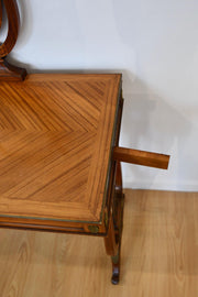 Vintage Vanity Table on Lyre Legs