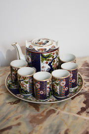 Japanese Floral Tea Set