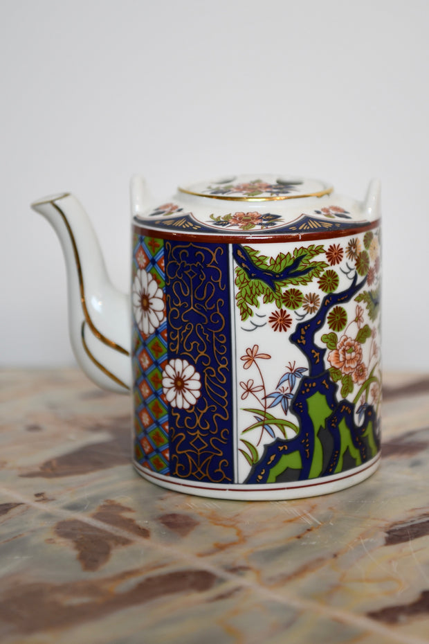Japanese Floral Tea Set