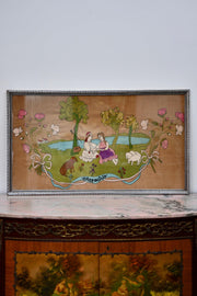 Greek Needlework Picture c. 1910