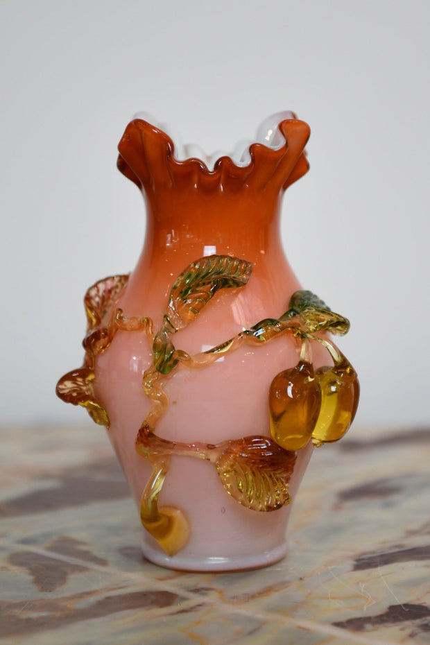 Manner of Stevens & Williams Art Glass Vase - Medium