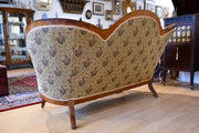 Victorian Medallion-Back Parlor Sofa