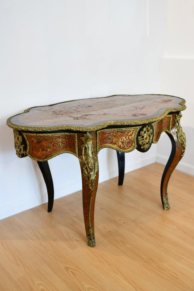 19th Century French Bronze Mounted Center Table