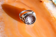 Vintage Silver Intaglio Carnelian Ring