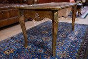 Eglomise and Gold Leaf Coffee Table