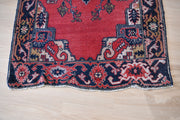 Antique Finely Hand Woven Runner