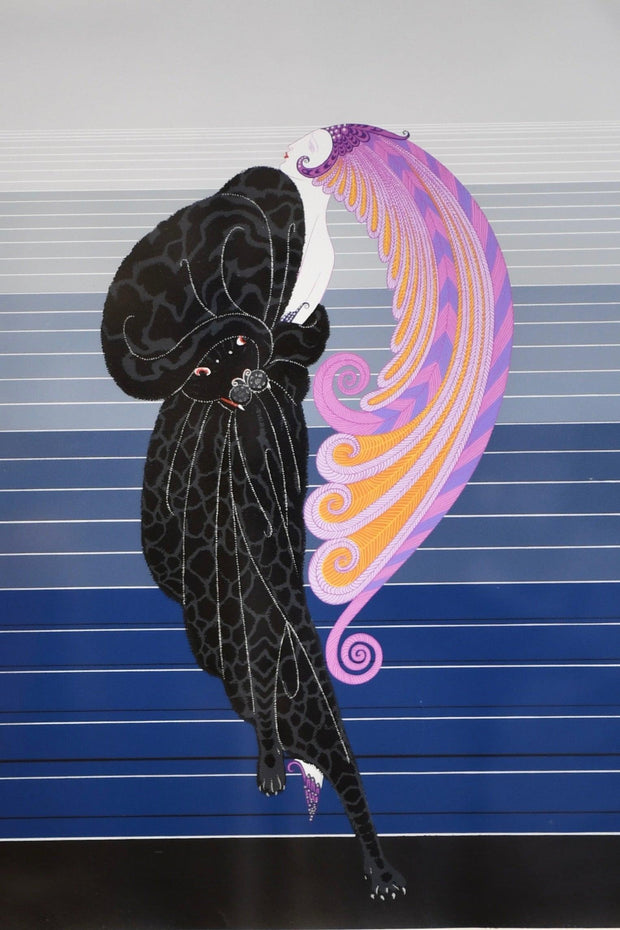 Erte Serigraph "Beauty and the Beast"