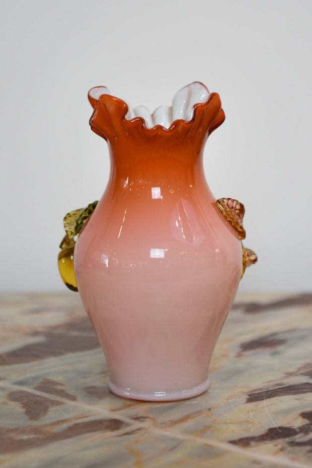 Manner of Stevens & Williams Art Glass Vase - Medium