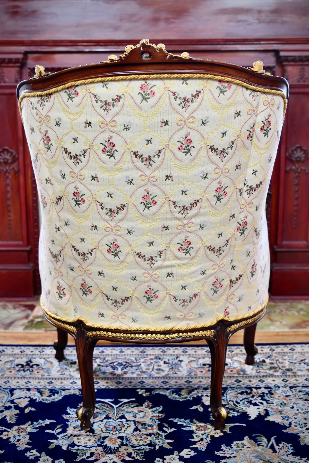 Louis XV Style French Antique Bergere Original