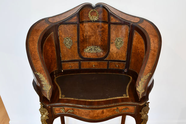 Louis XV Style Bronze Mounted Ladies Writing Desk