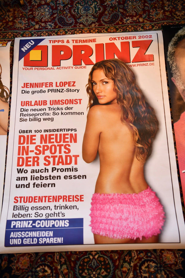 Jennifer Lopez German Concert Poster