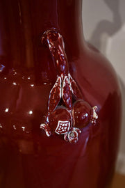 Palatial Red Chinese Vase