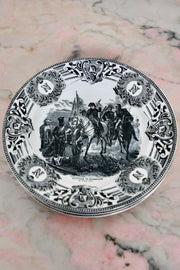 Boch Freres La Louviere Napoleanic Wars Commemorative Plate Set