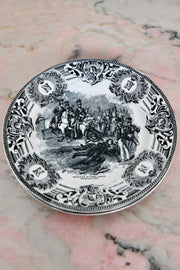 Boch Freres La Louviere Napoleanic Wars Commemorative Plate Set