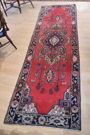 Antique Finely Hand Woven Runner