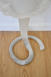 Art Glass Tulip-Form Sculptural Vase